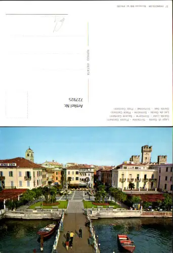 727925 Lago di Garda Sirmione Piazza Carducci Gardasee Platz Carducci Italy