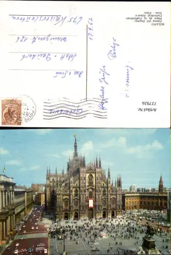 727926 Milano Mailand Piazza del Duomo Dom Platz Italy