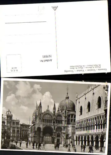 727931 Venezia Venedig Piazza S. Marco Markusplatz Italy