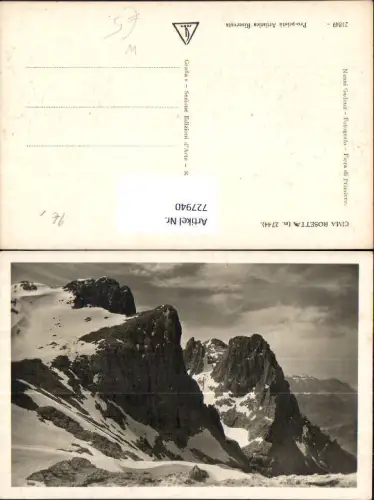 727940 Foto AK Cima Rosetta San Martino di Castrozza Italy