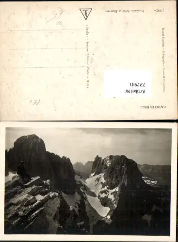 727941 Foto AK Passo di Ball Comano Terme Riva del Garda Italy