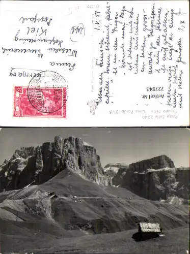727943 Foto AK Passo Sella Gruppo Sella Cima Pordoi Canazei Italy