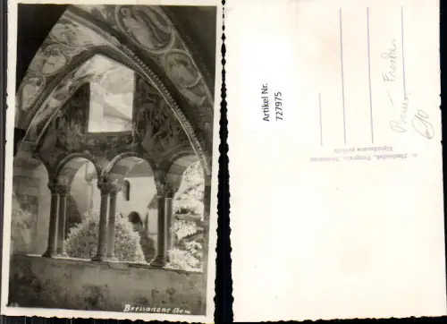 727975 Foto AK Bressanone Kreuzgang Fresken Brixen Italy