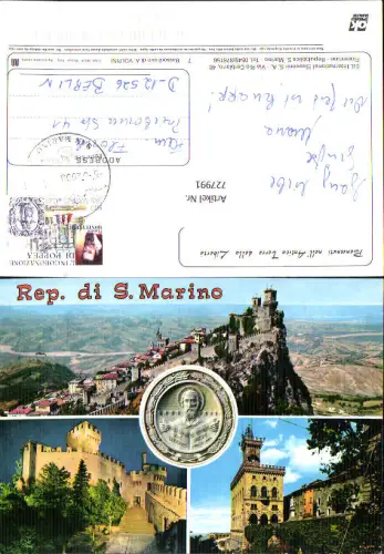 727991 Mehrbild AK San Marino Rep. di S. Marino Ansichten