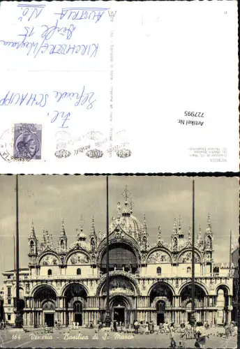 727995 Venezia Venedig Basilique de St Marc Markusdom Italy