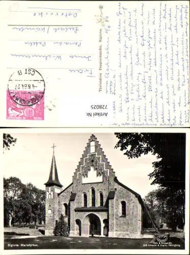 728025 Foto AK Sigtuna Mariakyrkan Kirche Sweden