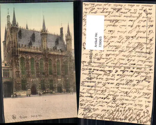728065 Bruges Brügge Hotel de Ville Belgium
