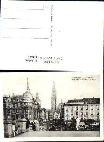 728078 Antwerpen Suikerrui Anvers Canal au Sucre Belgium