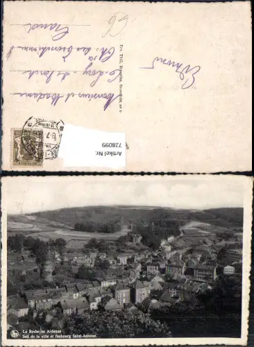 728099 La Roche-en-Ardenne La Roche en Ardenne Sud de la ville et faubourg Saint-Antoine Belgium