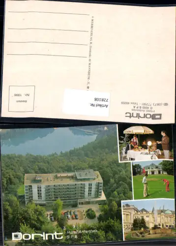 728108 Mehrbild AK Dorint Hotel Ardennes Stadt Spa in Belgium