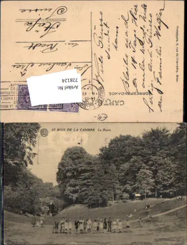 728124 Brüssel Bruxelles Bois de la Cambre Le Ravin Park Belgium
