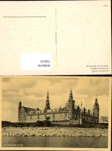 728143 Kronborg Schloss Kronborg Slot Helsingor Denmark