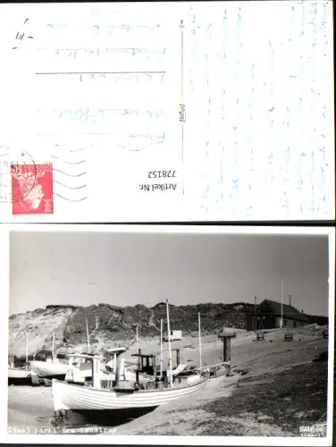 728152 Foto AK Parti fra Lonstrup Schiffe Boote Ufer Ort in Vendsysse Denmark