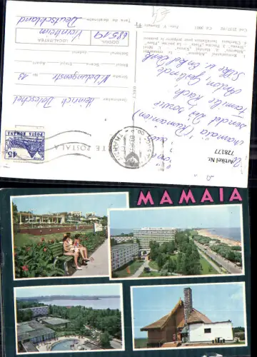 728177 Mehrbild AK Mamaia Restaurantul Albatros Hotelul Sirena Piscina Flora Romania