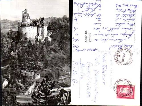 728181 Foto AK Castelul Bran Törzburg Schloss Bran Romania