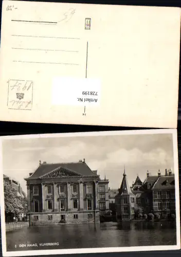 728199 Den Haag Vijverberg Nederlands