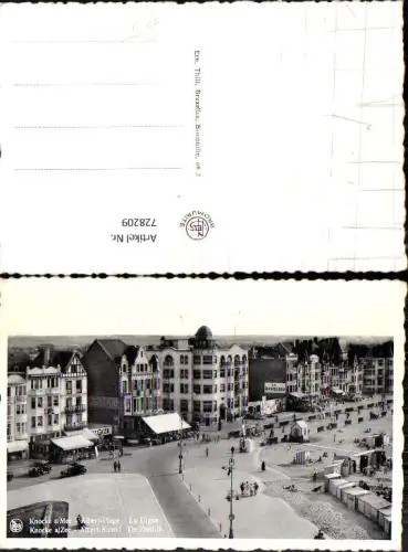 728209 Foto AK Knocke s Mer Albert-Plage La Digue Nederlands