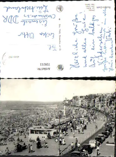 728211 Foto AK Knokke-Zoute Zeedijk Der Damm Strandleben Nederlands