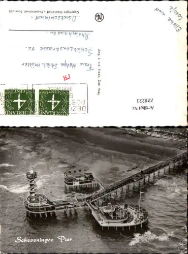 728221 Luftbild Scheveningse Pier Scheveningen Nederlands
