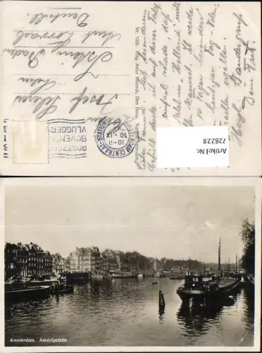 728228 Foto AK Amsterdam Amstelgezicht Schiffe Nederlands