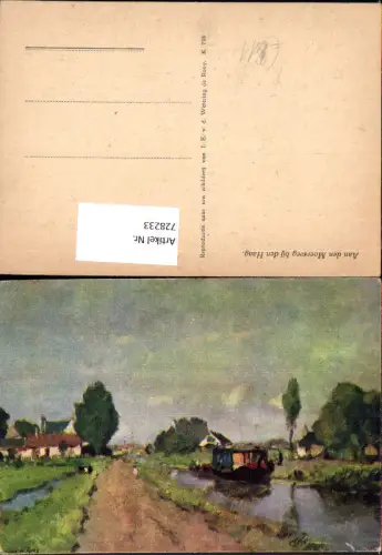 728233 Künstler AK Wetering de Rooy Aan den Moerweg bij den Haag Nederlands