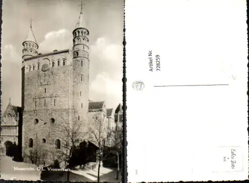 728259 Foto AK Maastricht O.L. Vrouwekerk Kirche Nederlands