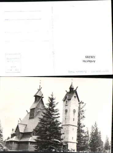 728289 Foto AK Bierutowice Swiatynia Wang Czech Republic