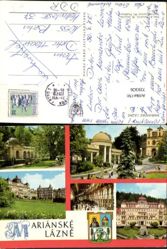 728306 Mehrbild AK Marianske Lazne Ansichten Czech Republic