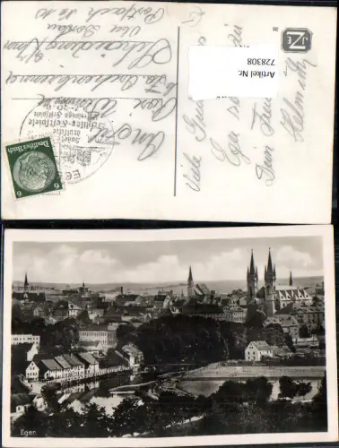 728308 Foto AK Eger Ansicht Erlau Hungary