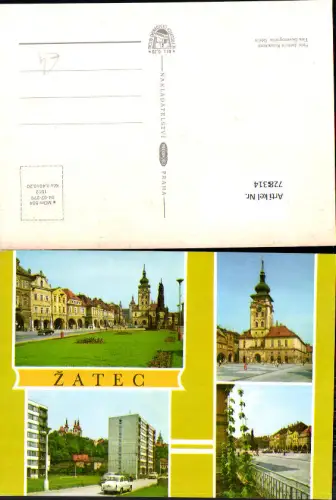 728314 Mehrbild AK Zatec Ansichten Czech Republic