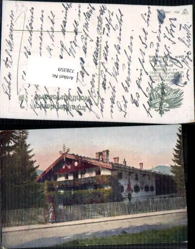728359 Künstler AK Invalidendank Wohlfahrtskarte Salzburger Land Tracht Haus