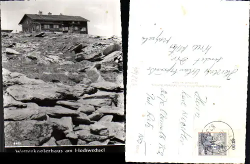 728404 Wetterkoglerhaus Hochwechsel b. Lafnitz Hartberg