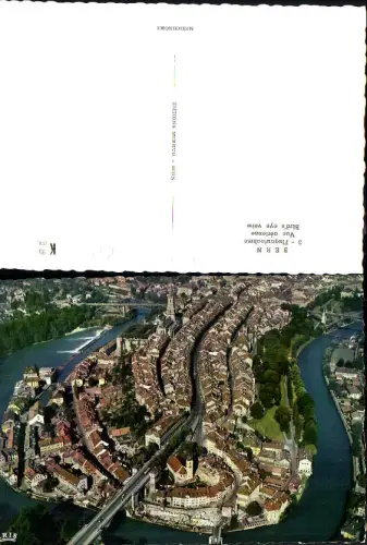 728411 Fliegeraufnahme Bern Luftaufnahme Altstadt
