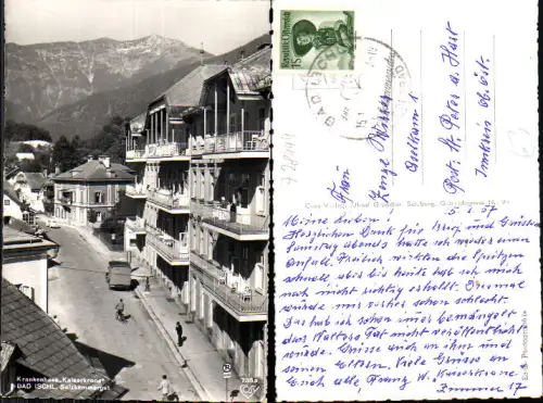 728444 Bad Ischl Krankenhaus Kaiserkrone pub Cosy 738 a