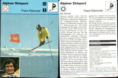 728460 Alpiner Skisport Franz Klammer Skifahrer Ski