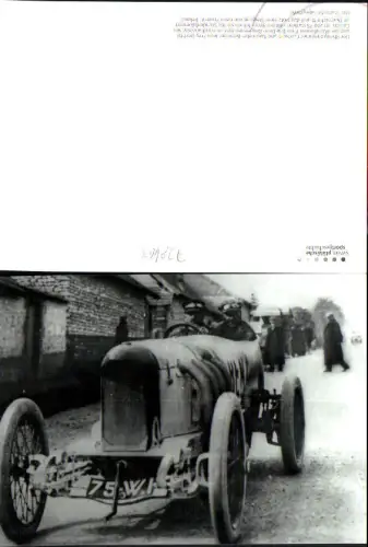 728463 Verein Pfälzische Sportgeschichte Fritz Erle Bergrennen Gaillon Auto Rennwagen