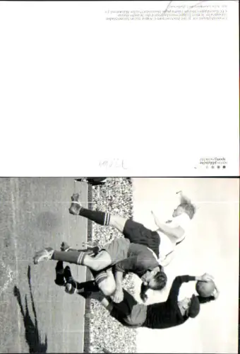 728464 Verein Pfälzische Sportgeschichte 1951 Freundschaftsspiel Ludwigshafen