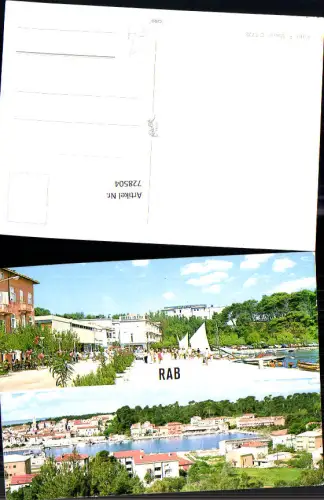 728504 Mehrbild AK Rab Croatia