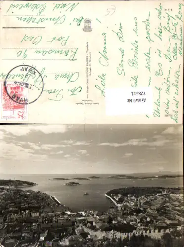 728511 Foto AK Hvar Ansicht Croatia