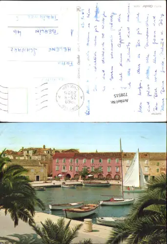728515 Supetar Hafen Segelboot Croatia