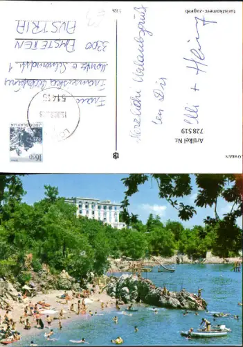 728519 Lovran Strandleben Croatia