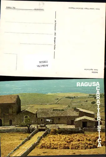 728526 Ragusa Casa Agricola Bauernhof Landwirtschaft Sizilien Italy