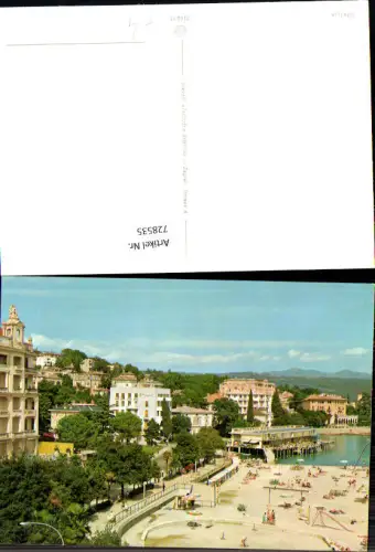 728535 Opatija Strand Strandleben Küste Croatia