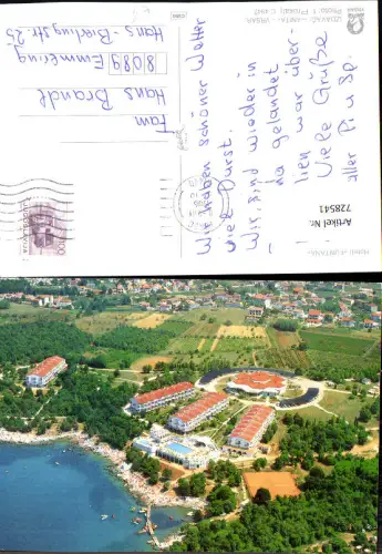 728541 Luftbild AK Funtana Hoteli Funtana Croatia