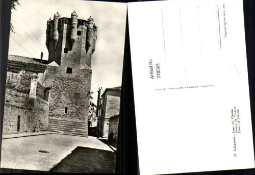 728565 Foto AK Salamanca Torre del Clavero Turm Spain