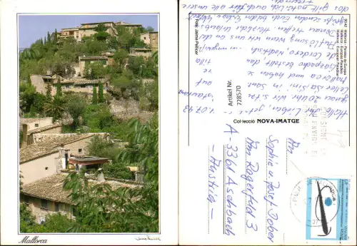728570 Mallorca Paraiso de Europa Ansicht Häuser Berghang Spain