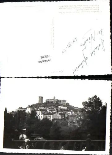 728583 Foto AK Monforte de Lemos Vista del Monte de San Vicente desde el Rio Cabe Spain