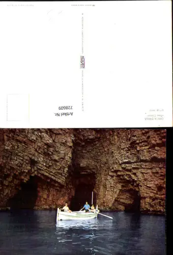 728609 Costa Brava Tres Coves Grotte Höhle Ruderboot Boot Spain