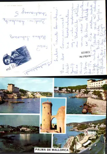 728618 Mehrbild AK Palma de Mallorca Ansichten Spain