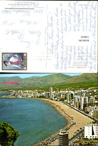 728620 Benidorm Alicante Vista panoramica Küste Spain